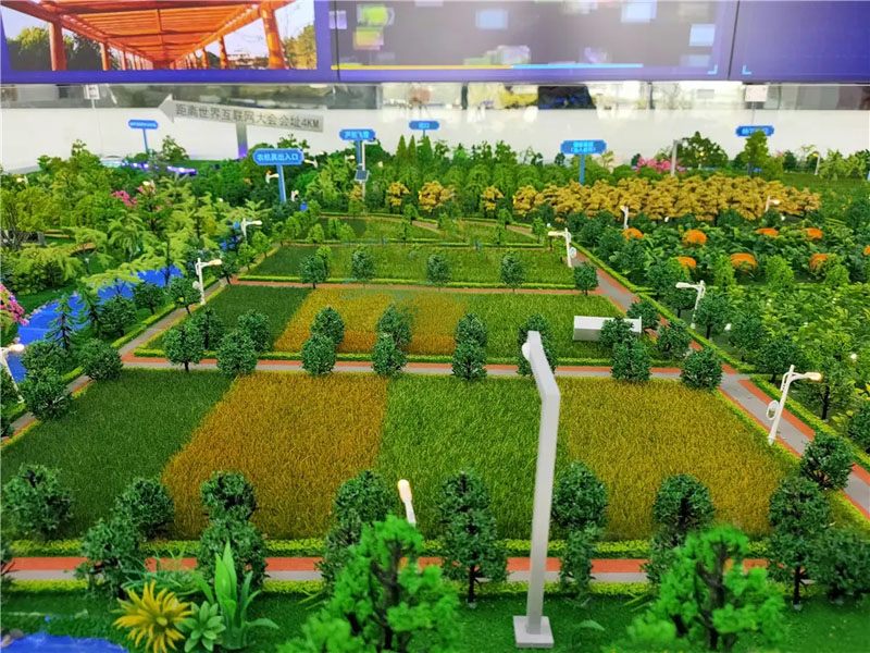 農(nóng)業(yè)種植沙盤(pán)模型制作