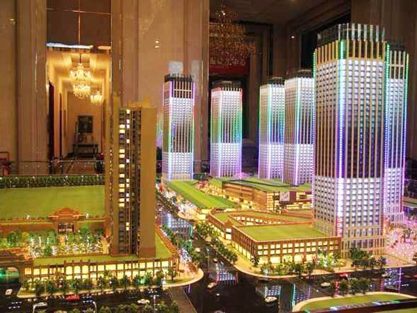 古建筑模型制作,建筑沙盤模型